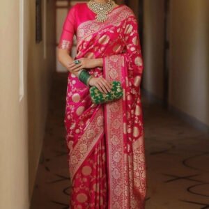 pid 67654 women s jacquard printed saree with unstitched blouse 5 5 mtr pink 1.jpg