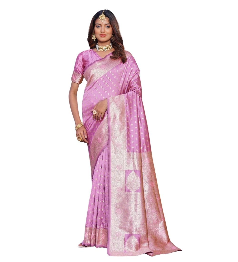 pid 67668 women s jacquard printed saree with unstitched blouse 5 5 mtr pink 2.jpg pid 67668 women s jacquard printed saree with unstitched blouse 5 5 mtr pink 2.jpg