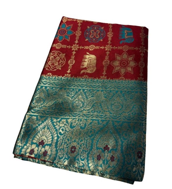 pid 67671 women s jacquard printed saree with unstitched blouse 5 5 mtr maroon 2.jpg pid 67671 women s jacquard printed saree with unstitched blouse 5 5 mtr maroon 2.jpg