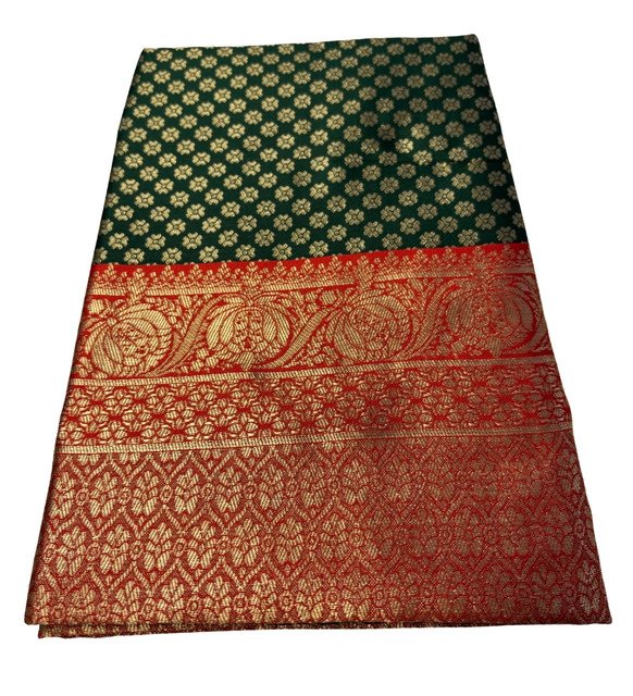 pid 67676 women s jacquard printed saree with unstitched blouse 5 5 mtr green 2.jpg pid 67676 women s jacquard printed saree with unstitched blouse 5 5 mtr green 2.jpg