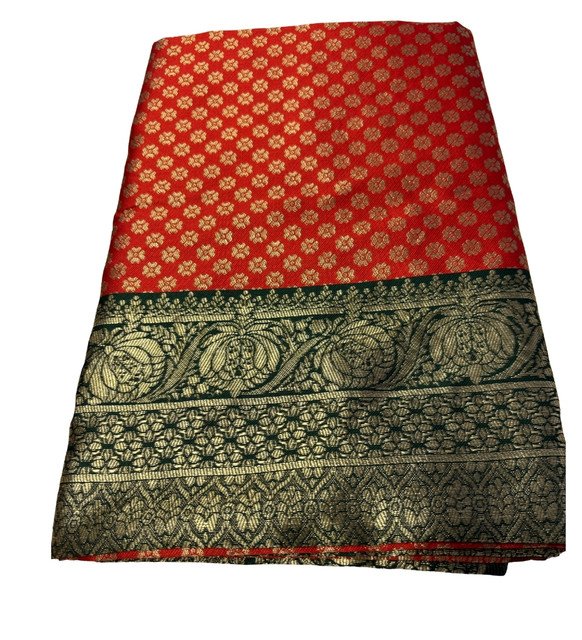pid 67678 women s jacquard printed saree with unstitched blouse 5 5 mtr orange 2.jpg pid 67678 women s jacquard printed saree with unstitched blouse 5 5 mtr orange 2.jpg