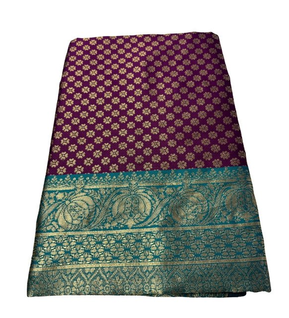pid 67680 women s jacquard printed saree with unstitched blouse 5 5 mtr purple 2.jpg pid 67680 women s jacquard printed saree with unstitched blouse 5 5 mtr purple 2.jpg