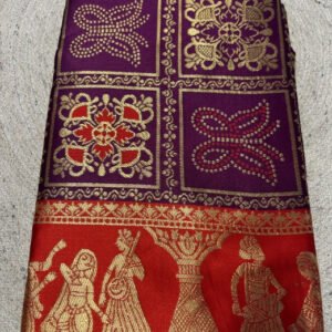 pid 67687 women s jacquard printed saree with unstitched blouse 5 5 mtr wine 1.jpg