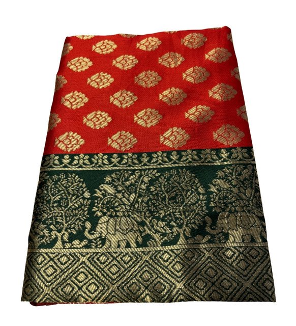 pid 67690 women s jacquard printed saree with unstitched blouse 5 5 mtr orange 2.jpg pid 67690 women s jacquard printed saree with unstitched blouse 5 5 mtr orange 2.jpg