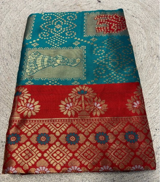 pid 67694 women s jacquard printed saree with unstitched blouse 5 5 mtr blue 1.jpg pid 67694 women s jacquard printed saree with unstitched blouse 5 5 mtr blue 1.jpg
