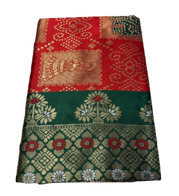 pid 67697 women s jacquard printed saree with unstitched blouse 5 5 mtr orange 2.jpg pid 67697 women s jacquard printed saree with unstitched blouse 5 5 mtr orange 2.jpg