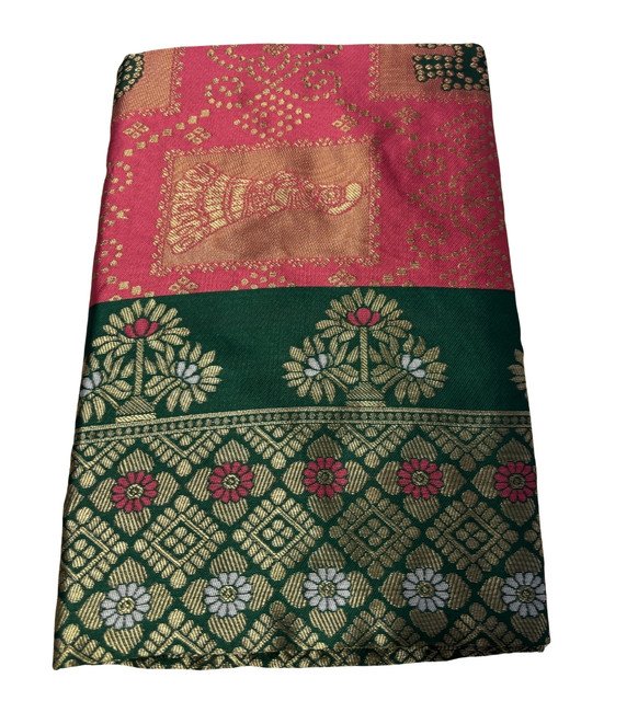 pid 67698 women s jacquard printed saree with unstitched blouse 5 5 mtr pink 2.jpg pid 67698 women s jacquard printed saree with unstitched blouse 5 5 mtr pink 2.jpg