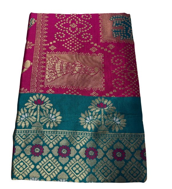 pid 67699 women s jacquard printed saree with unstitched blouse 5 5 mtr rani 2.jpg pid 67699 women s jacquard printed saree with unstitched blouse 5 5 mtr rani 2.jpg