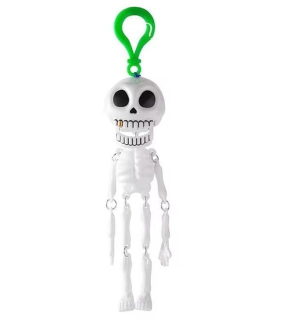 pid 67757 plastic skeleton keychain white green 2.jpg pid 67757 plastic skeleton keychain white green 2.jpg
