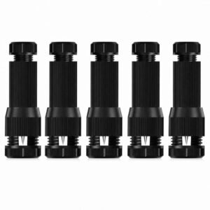 pid 67772 metal plastic low voltage wire connector 5 pieces set black 1.jpg