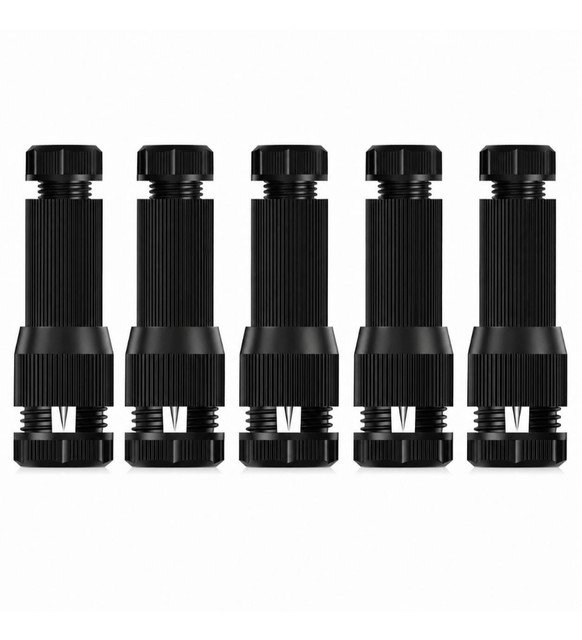 pid 67772 metal plastic low voltage wire connector 5 pieces set black 1.jpg pid 67772 metal plastic low voltage wire connector 5 pieces set black 1.jpg