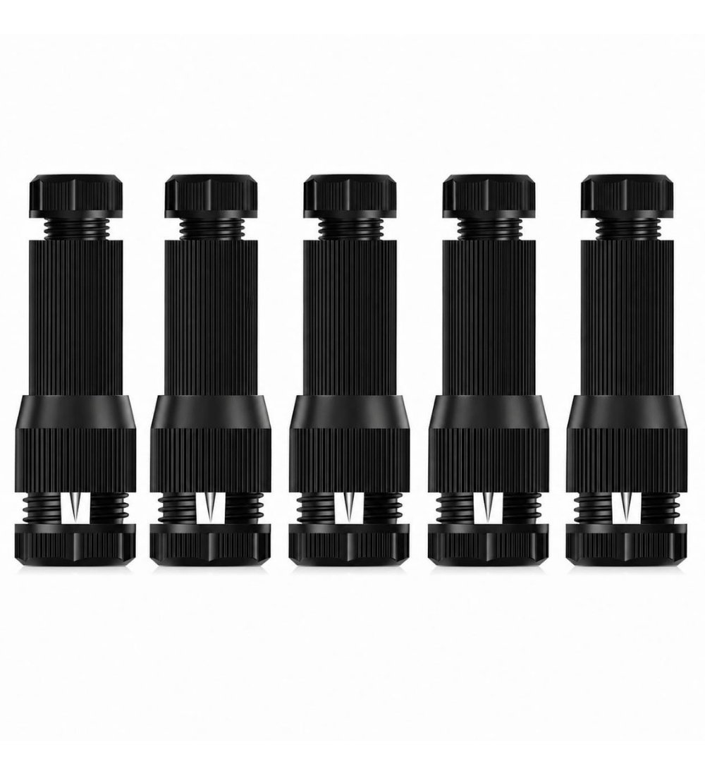 pid 67772 metal plastic low voltage wire connector 5 pieces set black 2.jpg pid 67772 metal plastic low voltage wire connector 5 pieces set black 2.jpg