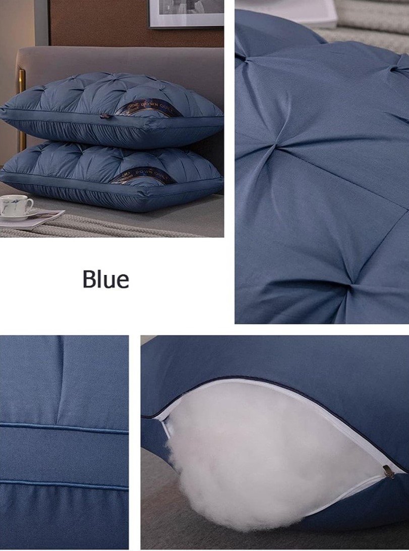 pid 67829 feather luxury hotel collection bed pillow blue 3.jpg pid 67829 feather luxury hotel collection bed pillow blue 3.jpg