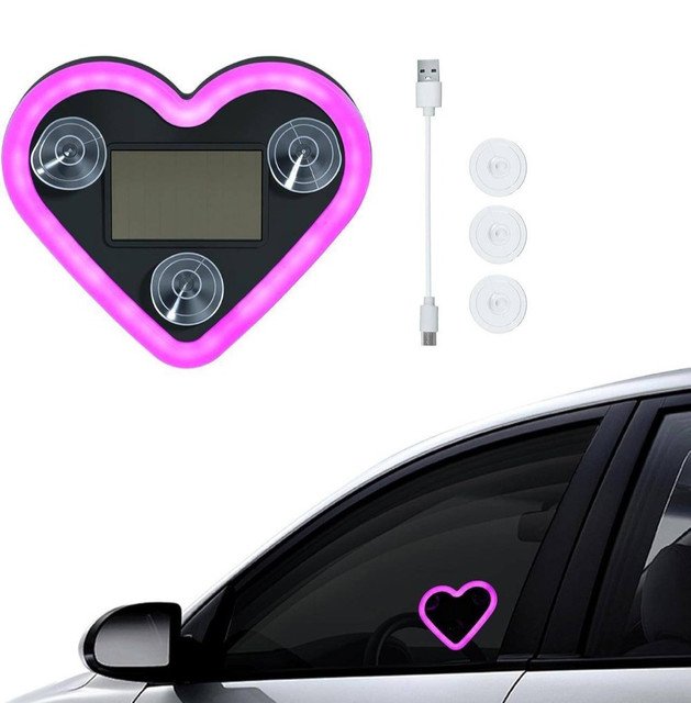 pid 67839 plastic heart shape car light pink 1.jpg pid 67839 plastic heart shape car light pink 1.jpg