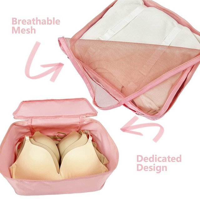 pid 67849 nylon 7 pcs travel waterproof storage bag pink 4.jpg pid 67849 nylon 7 pcs travel waterproof storage bag pink 4.jpg