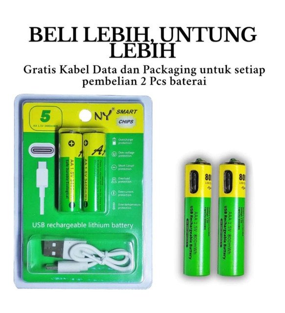 pid 67861 steel 2 pcs type c rechargeable batteries green yellow 5.jpg pid 67861 steel 2 pcs type c rechargeable batteries green yellow 5.jpg