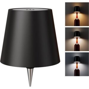 pid 67867 plastic wireless wine bottle lamp black 1.jpg