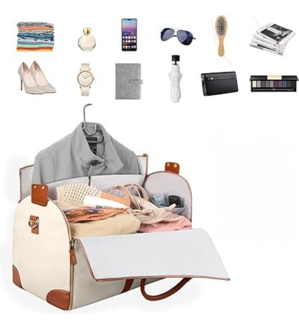 pid 67880 faux leather 2 in 1 convertible travel bag beige 5.jpg pid 67880 faux leather 2 in 1 convertible travel bag beige 5.jpg